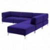 Sofá modular Planet para salón de Softline. Sofá modular de diseño nórdico.
