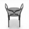 Butaca Brezel de GTV Thonet Vienna. Sillas de madera con asiento tapizado.