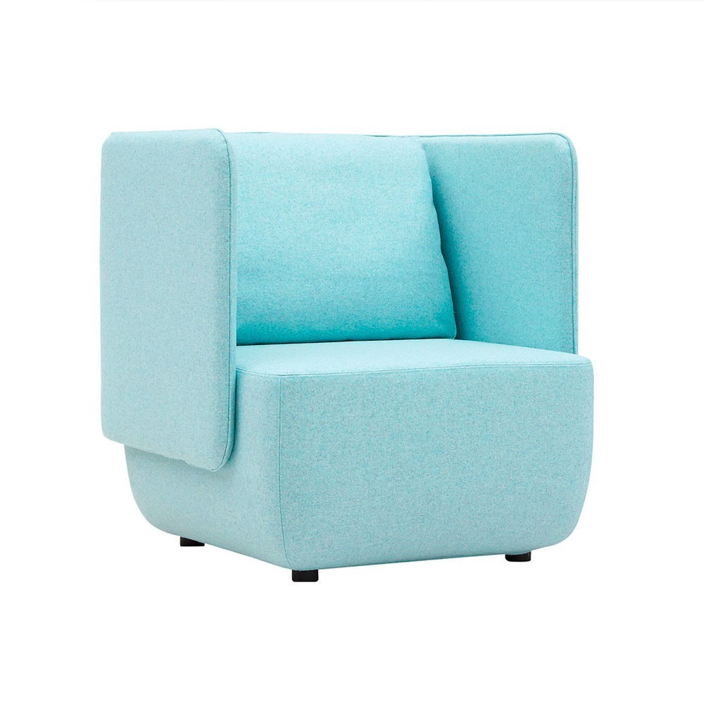 Butaca combinable Opera para salón de Softline. Sillones y butacas de diseño.