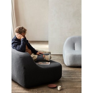 Chaise Longue Sand para salón de Softline. Sillones y chaise lounge de diseño nórdico.