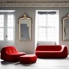Sillón Sand para salón de Softline. Sillones y chaise lounge de diseño nórdico.