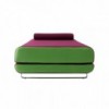 Sofá cama elegante Shine para dormitorio de Softline. Sofacamas de una y dos plazas.