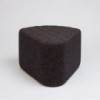 Pouf Aia de Ondarreta. Poufs de diseño. Pouf geométrico para salón.