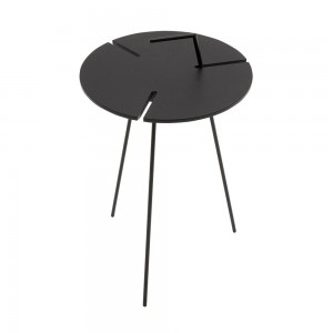 Mesa auxiliar de diseño Stok de Softline. Mesas de madera estilo nórdico.