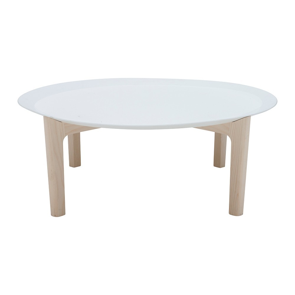 Mesa auxiliar Tray de Softline. Mesas auxiliares para salón de diseño nórdico.