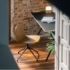 Silla Bob XL giratoria tapizada de Ondarreta. Sillas modernas.