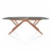 Mesa Bridge de Bontempi.  Mesas fijas o extensibles modernas de diseño italiano.