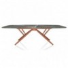 Mesa Bridge de Bontempi.  Mesas fijas o extensibles modernas de diseño italiano.