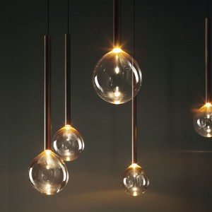 Lámpara Sofì de Bonaldo. Diseños italianos de iluminación interior.