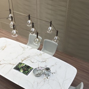 Lámpara techo Sofì de Bonaldo. Diseños italianos de iluminación interior.