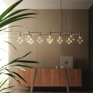 Lámpara techo Sofì de Bonaldo. Diseños italianos de iluminación interior.