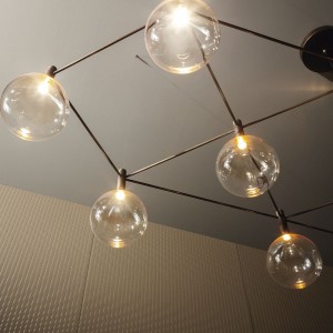 Lámpara techo Sofì de Bonaldo. Diseños italianos de iluminación interior.