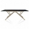 Mesa Bridge Rectangular Mármol de Bontempi. Mesas fijas modernas de diseño italiano.