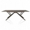 Mesa Bridge Rectangular Mármol de Bontempi. Mesas fijas modernas de diseño italiano.
