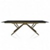 Mesa Bridge Extensible 160 de Bontempi. Mesas fijas o extensibles modernas de diseño italiano.