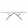 Mesa Bridge Extensible 160 de Bontempi. Mesas fijas o extensibles modernas de diseño italiano.