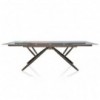 Mesa Bridge Extensible 160 de Bontempi. Mesas fijas o extensibles modernas de diseño italiano.