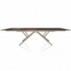 Mesa Bridge Extensible 190 de Bontempi. Mesas fijas o extensibles modernas de diseño italiano.