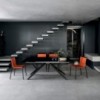 Mesa Bridge Extensible 160 de Bontempi. Mesas fijas o extensibles modernas de diseño italiano.