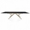 Mesa Bridge Extensible 190 de Bontempi. Mesas fijas o extensibles modernas de diseño italiano.