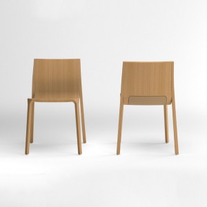 Silla de madera Silu de Ondarreta. Sillas modernas.