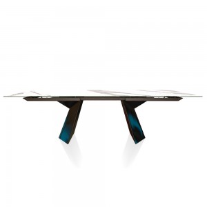 Mesa Fiandre Extensible Cerámica de Bontempi. Muebles modernos italianos.