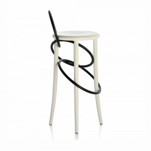 Taburete alto Cirque Two Tone de GTV Thonet Vienna. Taburetes de diseño.
