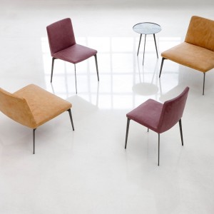Silla Flexa de Alivar. Muebles modernos italianos. Mobiliario de diseño.