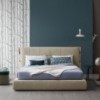 Cama Doble Cuff de Bonaldo. Mobiliario de diseño italiano para dormitorios.