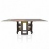 Mesa Imperial Rectangular Fija de Bontempi. Mesas y sillas de diseño italiano.
