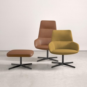 Pouf Dunas Inclass. Poufs de diseño elegante. Complementos para interiores.