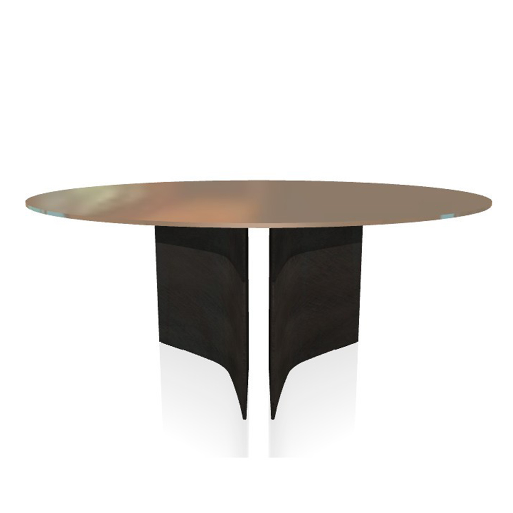 Mesa Magnum Redonda del fabricante Bontempi. Mesas y sillas de diseño italiano. Mesa Magnum Redonda del fabricante Bontempi. Mesas y sillas de diseño italiano.