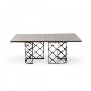 Mesa Majesty Extensible mármol de Bontempi. Muebles modernos italianos.
