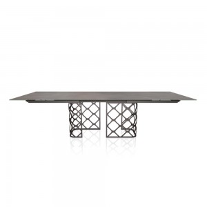 Mesa Majesty Extensible mármol de Bontempi. Muebles modernos italianos.