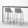 Taburete Dunas XS acero Inclass. Taburetes de diseño ideal para cocina o comedor.