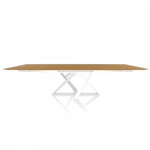 Mesa Millennium extensible de Bontempi. Muebles modernos de diseño italiano.