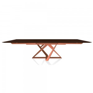 Mesa Millennium extensible de Bontempi. Muebles modernos de diseño italiano.