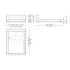 Cama Squaring basso de Bonaldo. Mobiliario de diseño. Diseño moderno.