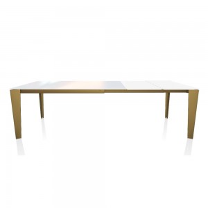 Mesa Cruz Cerámica o Mármol de Bontempi. Muebles modernos de diseño italiano.