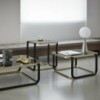 Mesa auxiliar Duet de GTV Thonet Vienna. Mesas auxiliares para salón.