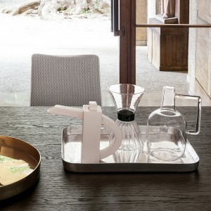 Mesa Cruz Extensible XXL de Bontempi. Muebles modernos italianos. Mesas modernas.