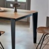 Mesa Cruz Extensible XXL de Bontempi. Muebles modernos italianos. Mesas modernas.
