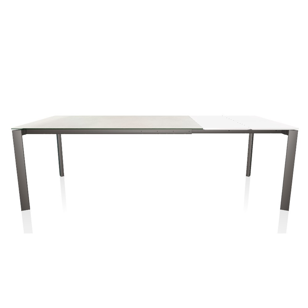 Mesa Dublino Extensible Cerámica o Mármol de Bontempi. Muebles modernos italianos.