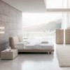 Cama Echo Edge de Alivar. Muebles modernos italianos. Mobiliario de diseño elegante.