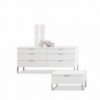 Mesita de noche Esprit de Alivar. Muebles modernos italianos. Mobiliario de diseño elegante.
