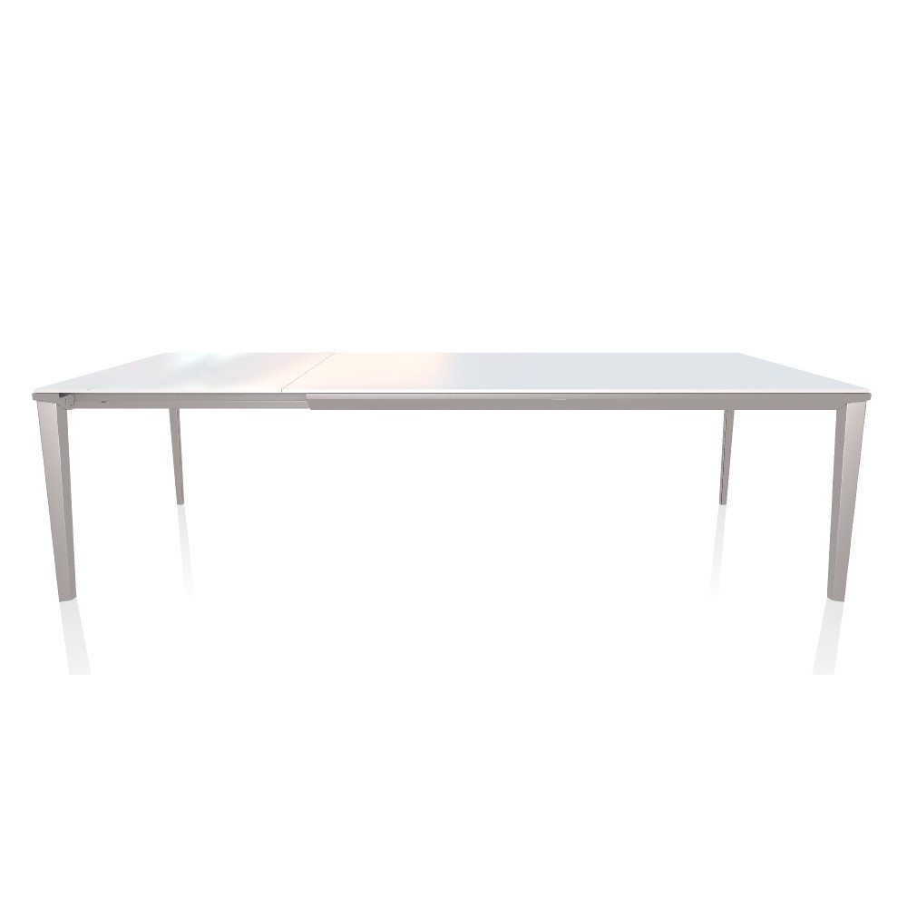 Mesa Echo Extensible Cristal de Bontempi. Muebles modernos de diseño italiano.