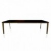 Mesa Echo Extensible Cristal de Bontempi. Muebles modernos de diseño italiano.