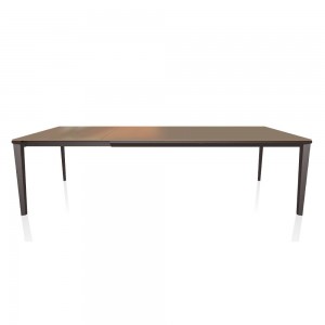 Mesa Echo Extensible Cristal de Bontempi. Muebles modernos de diseño italiano.