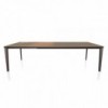 Mesa Echo Extensible Cristal de Bontempi. Muebles modernos de diseño italiano.