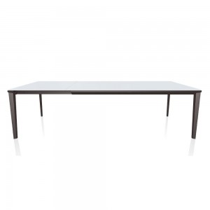 Mesa Echo Extensible Cristal de Bontempi. Muebles modernos de diseño italiano.